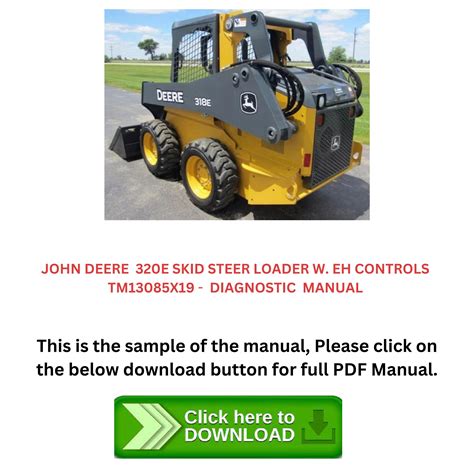 john deere 320e skid steer manual|john deere 320 skid steer.